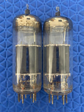 Load image into Gallery viewer, Matched Pair Toshiba 8FQ7 8CG7 6FQ7 6CG7 Vacuum Tubes Copper Support Rods