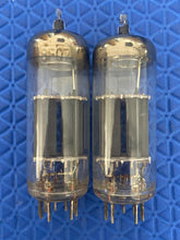 Load image into Gallery viewer, Matched Pair Toshiba 8FQ7 8CG7 6FQ7 6CG7 Vacuum Tubes Copper Support Rods