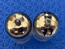 Load image into Gallery viewer, Matched Pair RCA 12AU7 ECC82 Black Plate Vacuum Tubes Valves