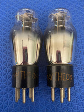 Load image into Gallery viewer, Pair Raytheon Number / Type 76 #76 Vacuum Tubes Valves