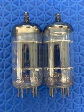 Load image into Gallery viewer, Matched Pair EI Smooth Plate 12AX7 ECC83 Vacuum Tubes Valves NOS-Testing
