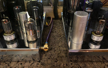 Load image into Gallery viewer, 3 RCA Black Plate 6CG7 6FQ7 Vacuum Tubes With Shields Lot Of Three