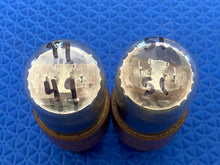 Load image into Gallery viewer, Matched Pair Chatham Electronics 6H6 JAN-CAHG-6H6-WGT Micanol Base Milspec Vacuum Tubes