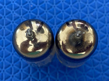 Load image into Gallery viewer, Matched Pair General Electric GE 12B4 12B4A Vacuum Tubes Valves Black Plates Copper Support Rods NOS-Testing