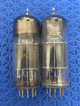 Load image into Gallery viewer, Matched Pair Sylvania 12B4 12B4A Vacuum Tubes Valves NOS-Testing