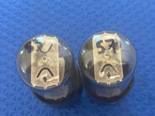 Load image into Gallery viewer, Matched Pair General Electric GE 6AX4 6AX4GT Vacuum Tubes Rectifiers