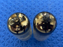 Load image into Gallery viewer, Matched Pair General Electric GE 6FQ7 / 6CG7 Vacuum Tubes Valves NOS NIB Copper Support Rods Top Filaments