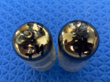 Load image into Gallery viewer, Matched Pair General Electric GE 6FQ7 / 6CG7 Vacuum Tubes Valves NOS NIB Copper Support Rods Top Filaments