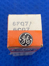 Load image into Gallery viewer, Matched Pair General Electric GE 6FQ7 / 6CG7 Vacuum Tubes Valves NOS NIB Copper Support Rods Top Filaments