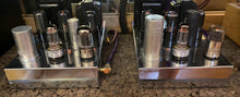 Load image into Gallery viewer, Matched Pair General Electric GE 6FQ7 / 6CG7 Vacuum Tubes Valves NOS NIB Copper Support Rods Top Filaments