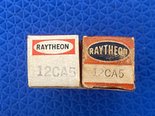 Load image into Gallery viewer, 2 Raytheon 12CA5 Vacuum Tubes Valves NOS NIB Lot Of Two