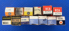 Load image into Gallery viewer, 13 US-Made 6CM6 Vacuum Tubes Valves NOS NIB Lot Of Thirteen