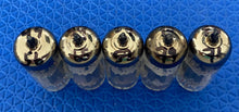 Load image into Gallery viewer, 5 Toshiba 8FQ7 8CG7 6FQ7 6CG7 Vacuum Tubes Copper Support Rods Lot Of Five