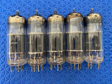 Load image into Gallery viewer, 5 Toshiba 8FQ7 8CG7 6FQ7 6CG7 Vacuum Tubes Copper Support Rods Lot Of Five