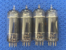 Load image into Gallery viewer, Matched Quad RCA 6FQ7 / 6CG7 Vacuum Tubes