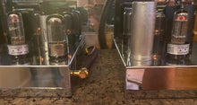 Load image into Gallery viewer, Matched Pair General Electric GE 6FQ7 / 6CG7 Vacuum Tubes Valves NOS NIB Copper Support Rods Top Filaments