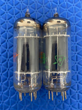 Load image into Gallery viewer, Matched Pair Sylvania 6CG7 6FQ7 Vacuum Tubes Valves NOS-Testing