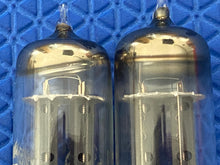 Load image into Gallery viewer, Matched Pair General Electric GE 6FQ7 / 6CG7 Vacuum Tubes Valves NOS NIB Copper Support Rods Top Filaments