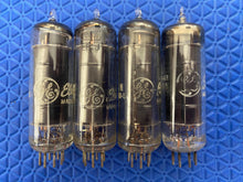 Load image into Gallery viewer, 4 General Electric GE 12ED5 Vacuum Tubes Valves NOS NIB Lot Of Four