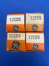Load image into Gallery viewer, 4 General Electric GE 12ED5 Vacuum Tubes Valves NOS NIB Lot Of Four