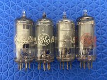 Load image into Gallery viewer, 4 General Electric GE 12AF6 Vacuum Tubes Valves NOS NIB Lot Of Four
