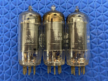 Load image into Gallery viewer, 3 General Electric GE 12BD6 Vacuum Tubes Valves NOS NIB Lot Of Three