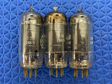 Load image into Gallery viewer, 3 General Electric GE 12BD6 Vacuum Tubes Valves NOS NIB Lot Of Three