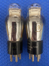 Load image into Gallery viewer, Matched Pair Sylvania Number / Type 19 #19 Vacuum Tubes Valves NOS-Testing