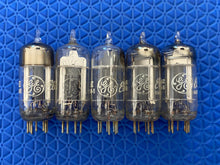 Load image into Gallery viewer, 5 General Electric GE 12AV6 Vacuum Tubes NOS NIB Lot Of Five