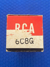 Load image into Gallery viewer, Matched Pair RCA 6C8 6C8G Vacuum Tubes Valves 6SL7 Substitute NOS NIB