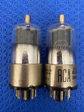 Load image into Gallery viewer, 2 RCA 12Q7 12Q7GT Vacuum Tubes Valves NOS NIB Lot Of Two