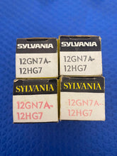 Load image into Gallery viewer, 4 Sylvania 12HG7 12GN7 12GN7A Vacuum Tubes Valves NOS NIB Lot Of Four