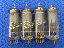 Load image into Gallery viewer, 4 General Electric GE 12AB5 Vacuum Tubes NOS NIB Lot Of Four