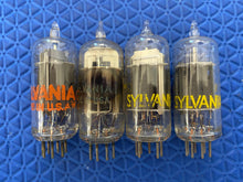 Load image into Gallery viewer, 4 Sylvania 12BF6 Vacuum Tubes Valves NOS NIB Lot Of Four