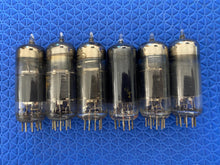 Load image into Gallery viewer, 6 12BY7 12BY7A 12BV7 Gray Glass Vacuum Tubes Lot Of Six