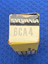 Load image into Gallery viewer, Sylvania EZ81 6CA4 Vacuum Tube Valve Rectifier NOS NIB