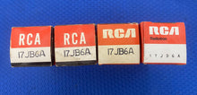 Load image into Gallery viewer, 4 RCA 17JB6 17JB6A Vacuum Tubes Valves NOS NIB Lot Of Four