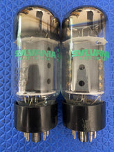 Load image into Gallery viewer, Matched Pair Sylvania EL34 6CA7 Fat Boy Output Tubes Valves NOS-Testing