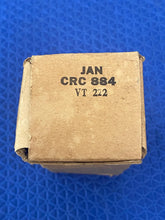 Load image into Gallery viewer, RCA JANCRC884 / 884 / VT222 Vacuum Tube Valve Milspec NOS NIB