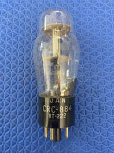 Load image into Gallery viewer, RCA JANCRC884 / 884 / VT222 Vacuum Tube Valve Milspec NOS NIB