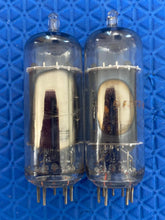 Load image into Gallery viewer, Matched Pair RCA 6FQ7 / 6CG7 Vacuum Tubes