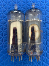 Load image into Gallery viewer, Matched Pair RCA 6FQ7 / 6CG7 Vacuum Tubes