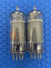 Load image into Gallery viewer, Matched Pair RCA 6FQ7 / 6CG7 Vacuum Tubes Valves