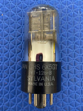 Load image into Gallery viewer, Sylvania JAN-CHS-6X5GT/B 6X5 VT126B Vacuum Tube Black Plate Rectifier Milspec