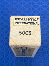 Load image into Gallery viewer, Realistic Radio Shack Gold Clad 50C5 Vacuum Tube NOS NIB