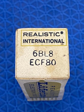 Load image into Gallery viewer, Realistic Radio Shack Gold Clad 6BL8 ECF80 Vacuum Tube NOS NIB