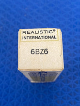 Load image into Gallery viewer, Realistic Radio Shack Gold Clad 6BZ6 Vacuum Tube Valve NOS NIB