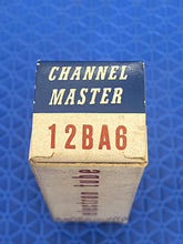 Load image into Gallery viewer, Channel Master 12BA6 Vacuum Tube Valve NOS NIB