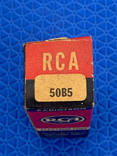 Load image into Gallery viewer, RCA 50B5 Vacuum Tube Valve NOS NIB