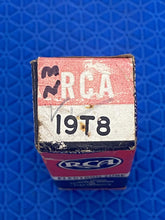 Load image into Gallery viewer, RCA Clear Top 19T8 Vacuum Tube Valve NOS NIB